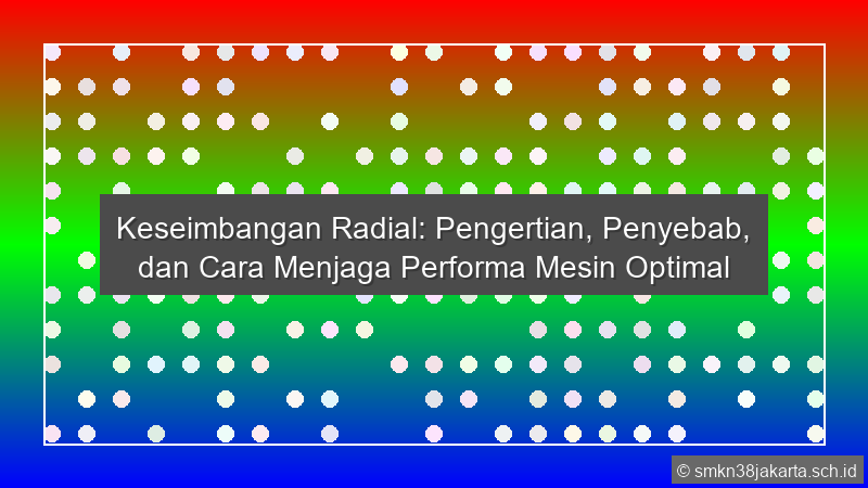 Keseimbangan Radial Adalah
