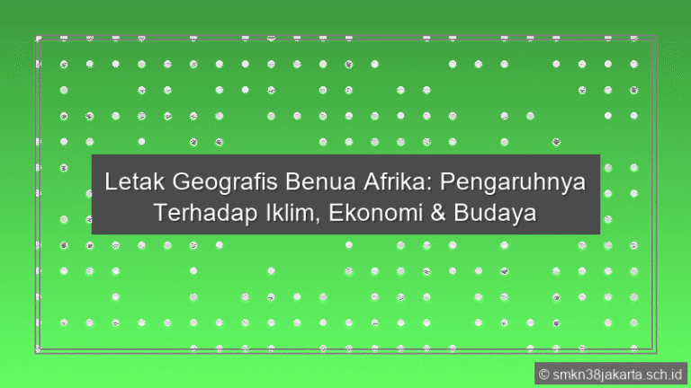 Letak Geografis Benua Afrika