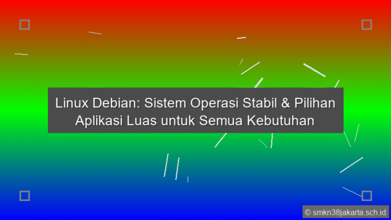 Linux Debian Termasuk Aplikasi