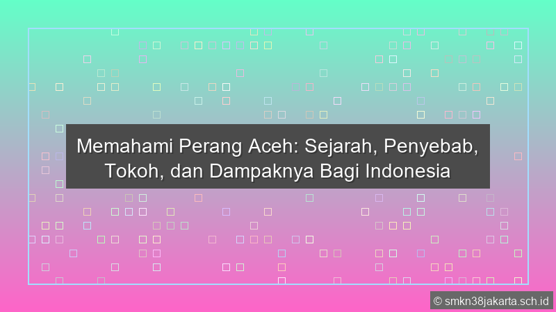 Jalannya Perang Aceh