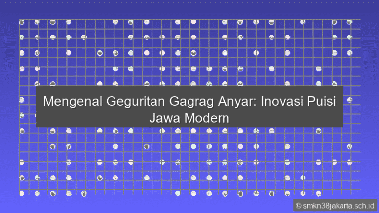 Geguritan Gagrag Anyar