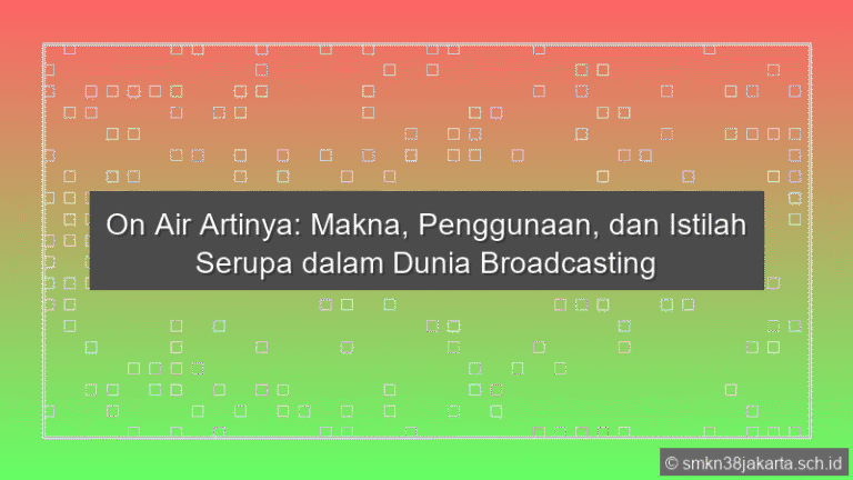 On Air Artinya