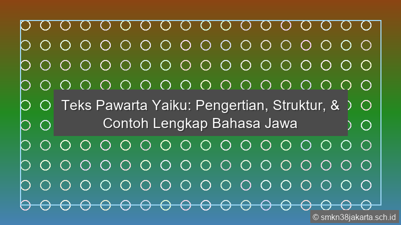 Teks Pawarta Yaiku