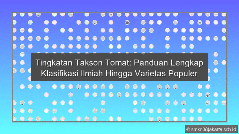 Tingkatan Takson Tomat