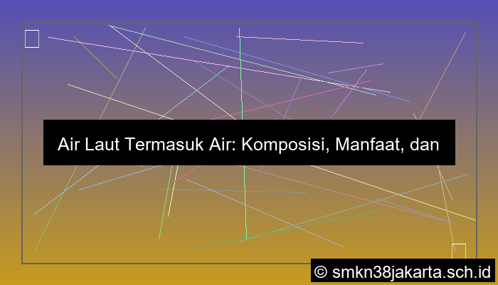 air laut termasuk air