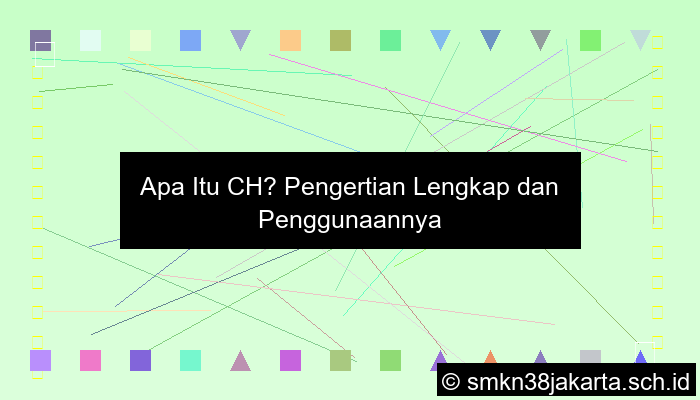 grafik apa itu ch
