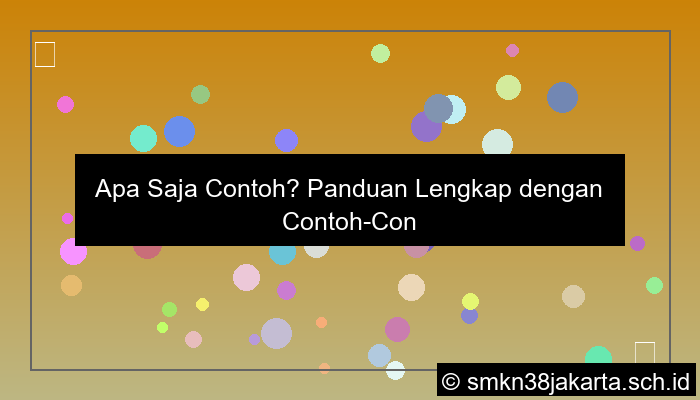 apa saja contoh