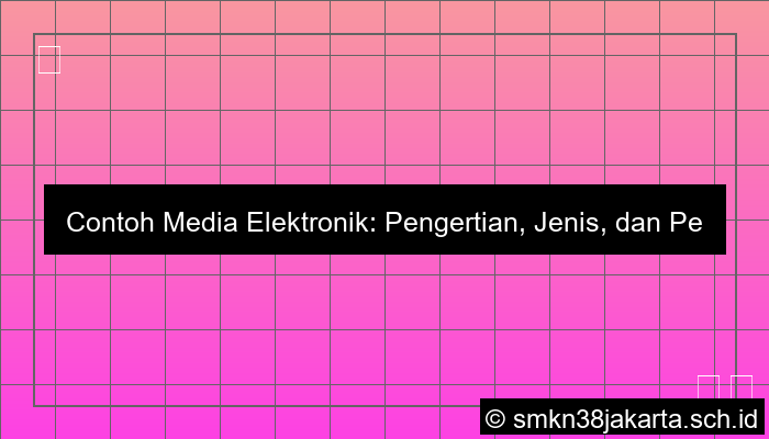 contoh media elektronik