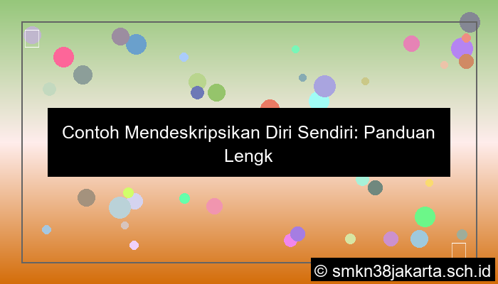 desain contoh mendeskripsikan diri sendiri