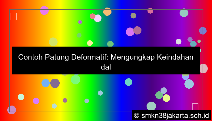grafik contoh patung deformatif