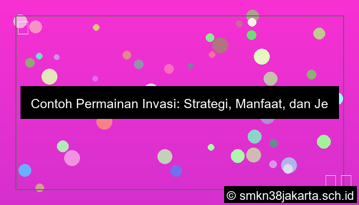 ilustrasi contoh permainan invasi