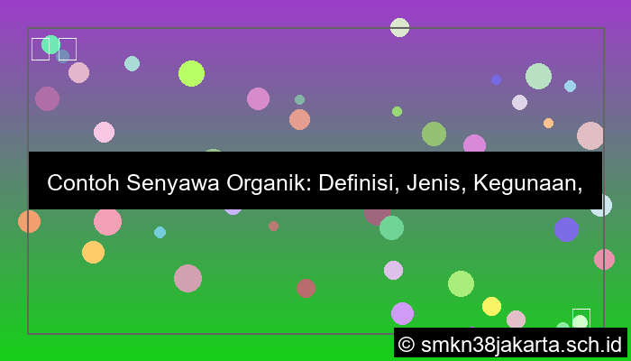visual contoh senyawa organik