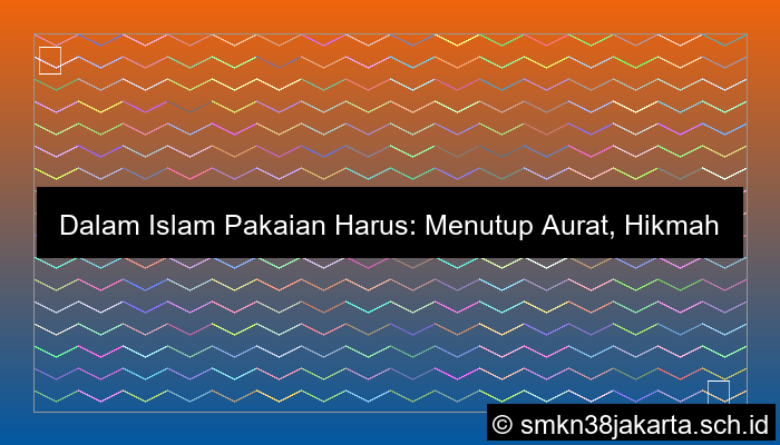 dalam islam pakaian harus