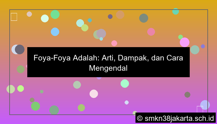 grafik foya foya adalah