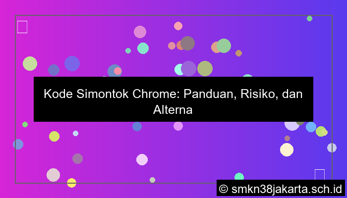 gambar kode simontok chrome