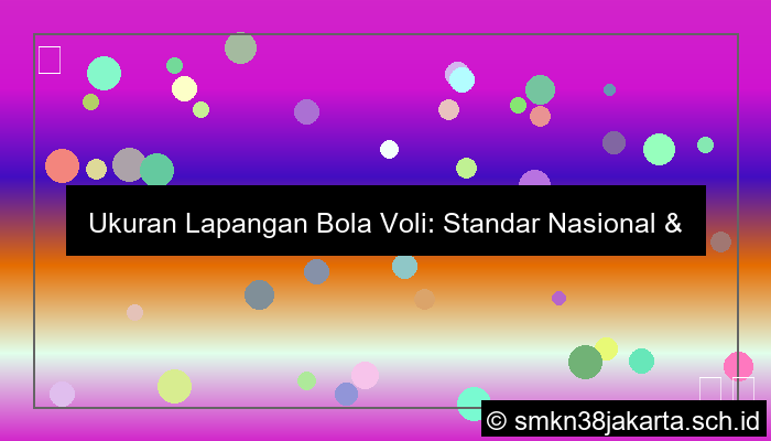 lapangan bola voli berbentuk