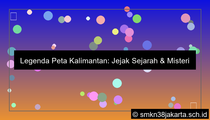 legenda peta kalimantan