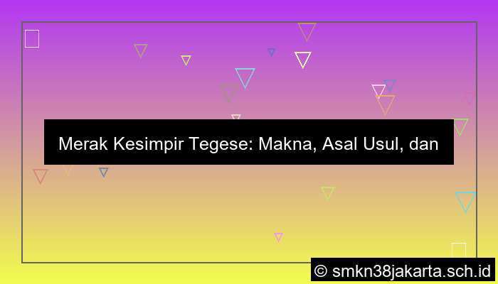 merak kesimpir tegese