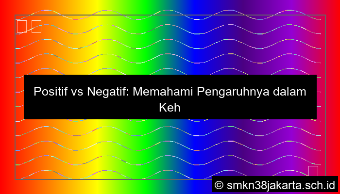 perbedaan positif dan negatif
