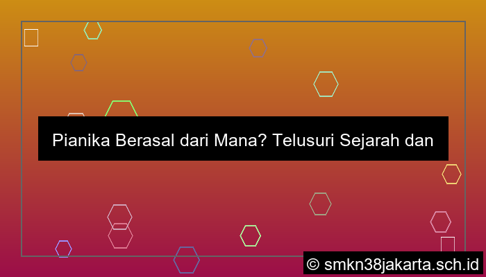 desain pianika berasal dari
