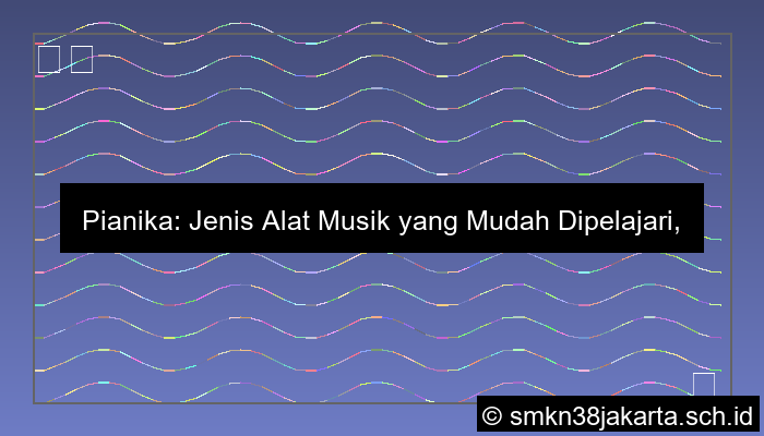 pianika termasuk alat musik