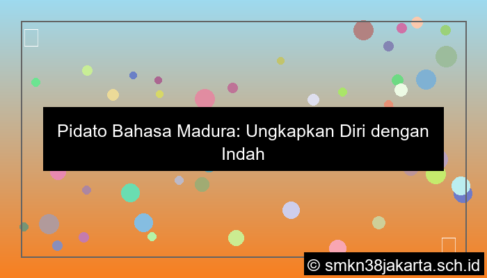 grafik pidato bahasa madura