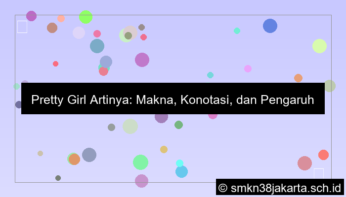 grafik pretty girl artinya