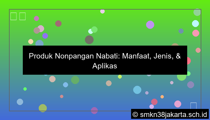 produk nonpangan nabati