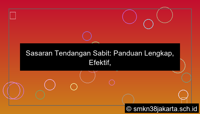 sasaran tendangan sabit adalah