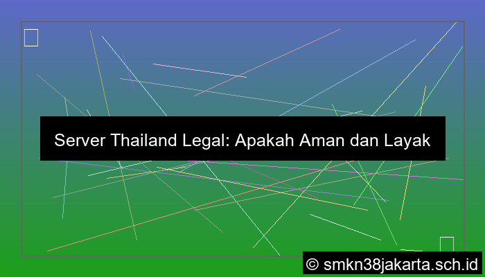 visual server thailand legal