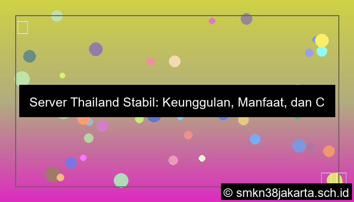 server thailand stabil