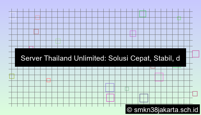 server thailand unlimited