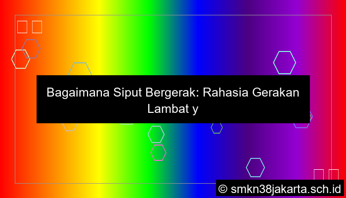 gambar siput bergerak menggunakan