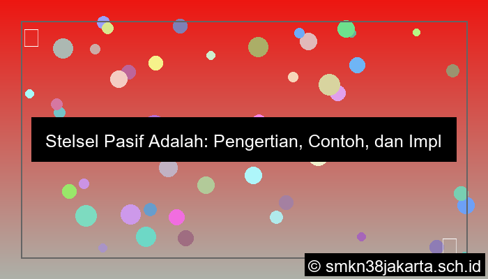 stelsel pasif adalah