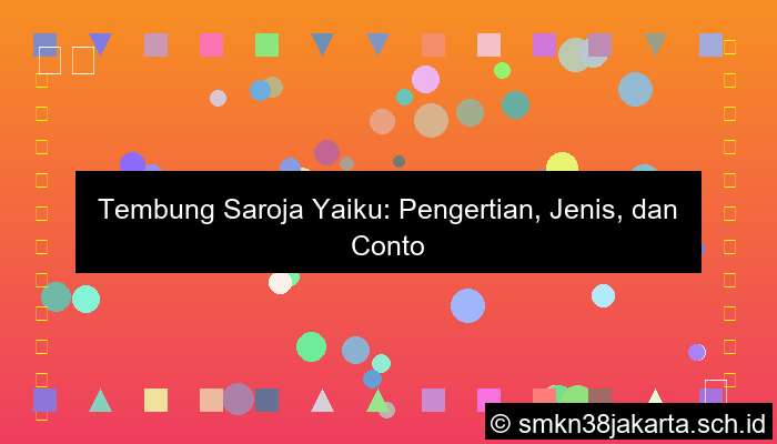 Tembung Saroja Yaiku