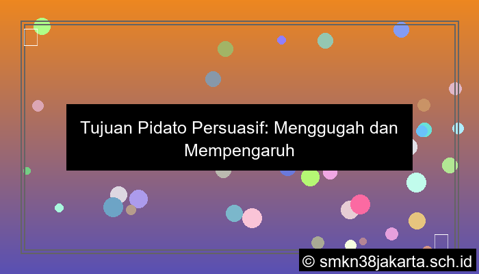 gambar tujuan pidato persuasif adalah