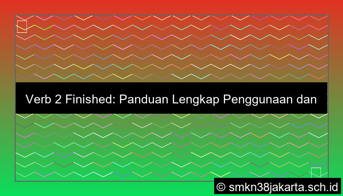 desain verb 2 finish