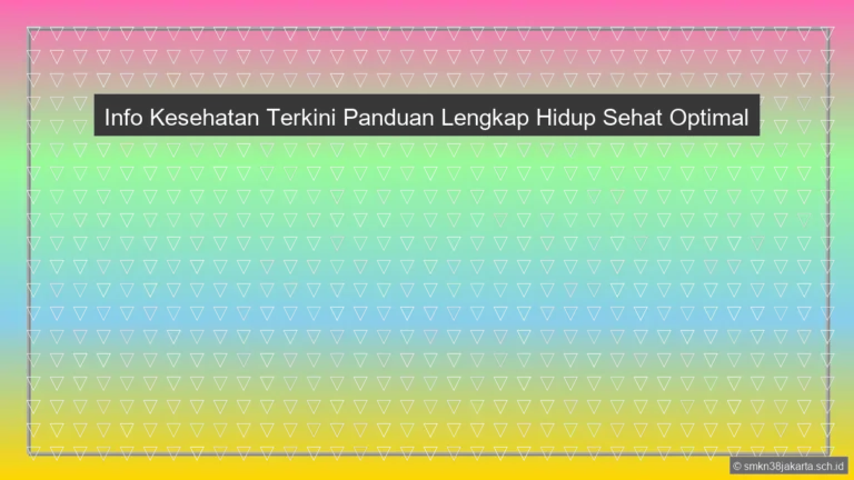 Info Kesehatan Terkini