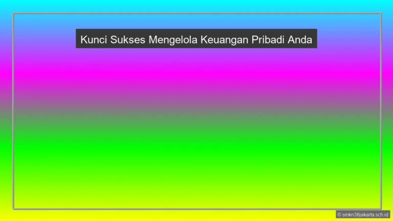 Info Keuangan Pribadi