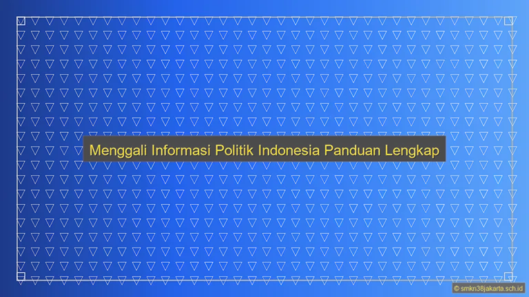 Info Politik Indonesia