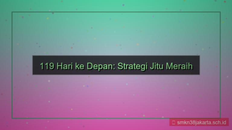 119 hari dari sekarang