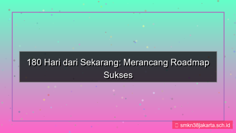 desain 180 hari dari sekarang