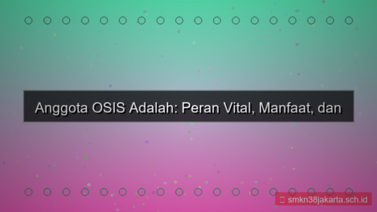 desain anggota osis adalah