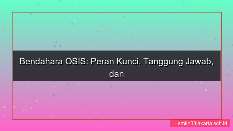 tampilan bendahara osis