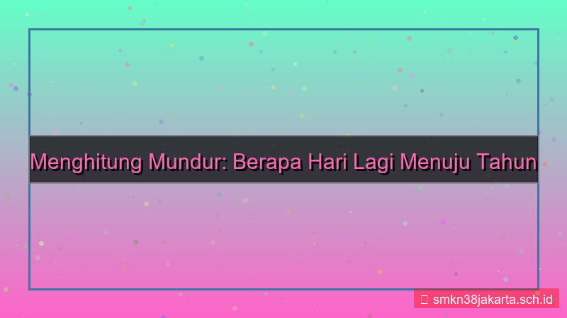 berapa hari lagi tahun 2030