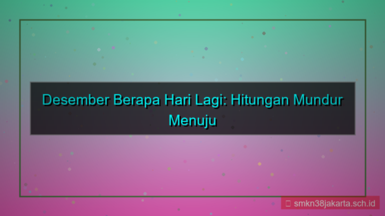 tampilan desember berapa hari lagi