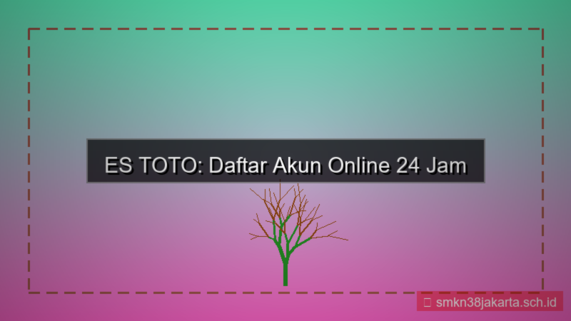 gambar ES TOTO daftar akun online 24 jam
