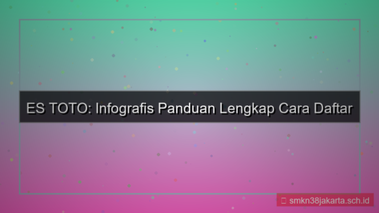 ilustrasi ES TOTO infografis panduan daftar