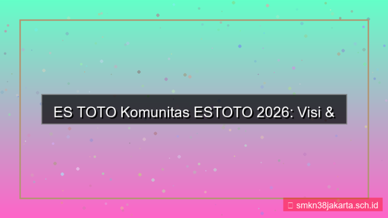 ilustrasi ES TOTO komunitas estoto 2026