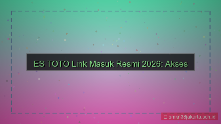gambar ES TOTO link masuk resmi 2026